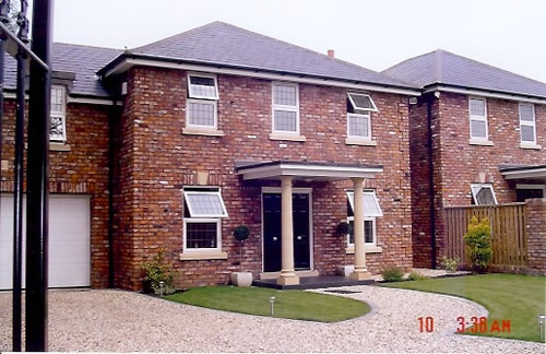 finished outside front elevation
